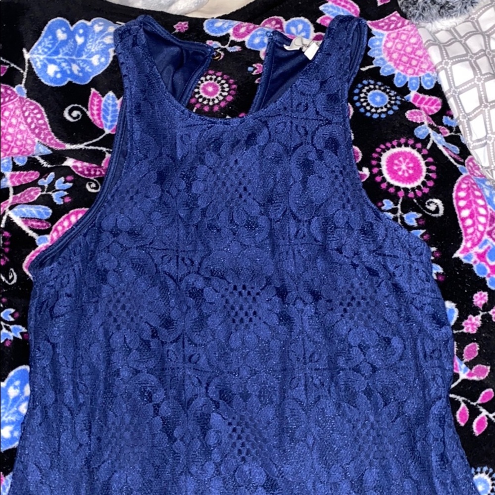 navy blue dress